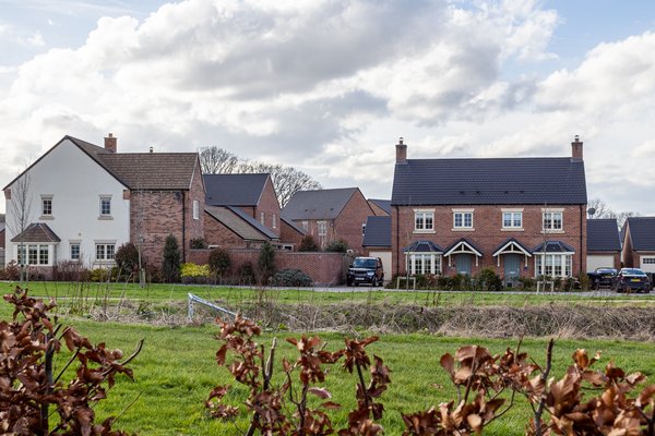 New build residential scheme in Great Bowden