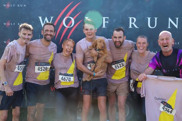 Gateley RJA's Wolf Run for charity