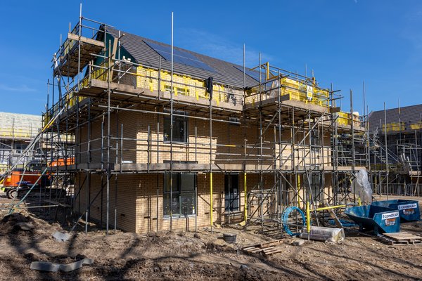 New build development at Poorhole Lane, Broadstairs