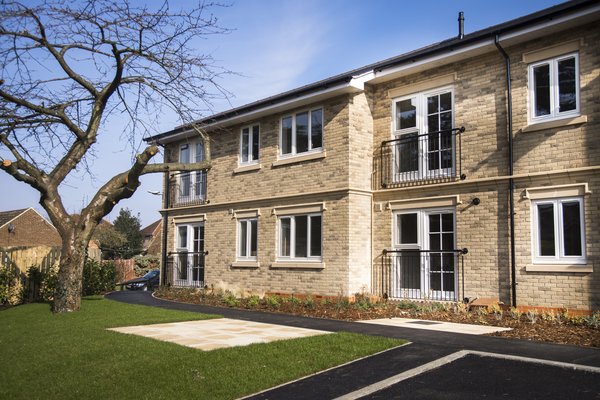 Construction of retirement apartments Chancery Lane, Thrapston