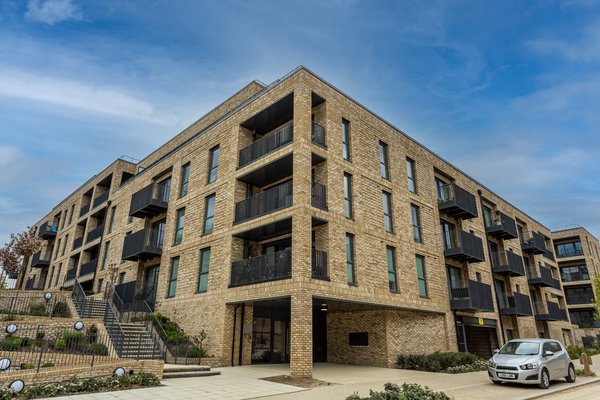 New build development at Campbell Wharf, Milton Keynes